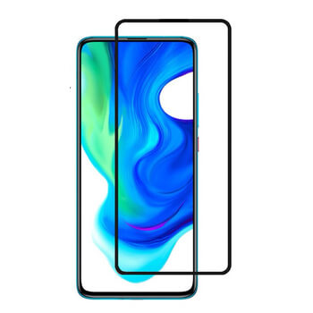 Picasee 3D Tempered glass με περιμετρικό πλαίσιο για Xiaomi Poco F2 Pro - μαύρο