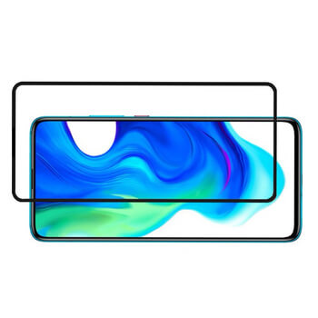 Picasee 3D Tempered glass με περιμετρικό πλαίσιο για Xiaomi Poco F2 Pro - μαύρο
