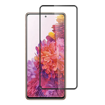 Picasee 3D Tempered glass με περιμετρικό πλαίσιο για Samsung Galaxy S20 FE - μαύρο