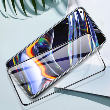 Picasee 3D Tempered glass με περιμετρικό πλαίσιο για Realme 7 Pro - μαύρο