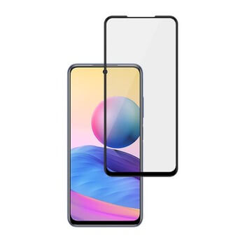 Picasee 3D Tempered glass με περιμετρικό πλαίσιο για Xiaomi Redmi Note 10 5G - μαύρο