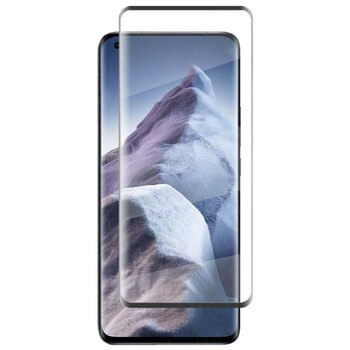 Picasee 3D καμπυλωτό tempered glass για Xiaomi Mi 11 Ultra - μαύρο
