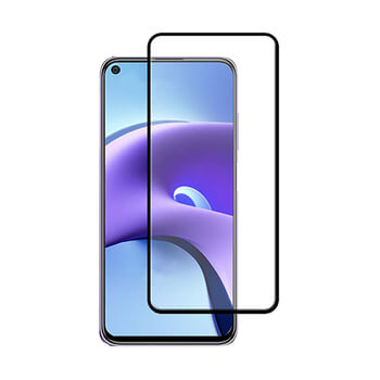 Picasee 3D Tempered glass με περιμετρικό πλαίσιο για Xiaomi Redmi Note 9T - μαύρο