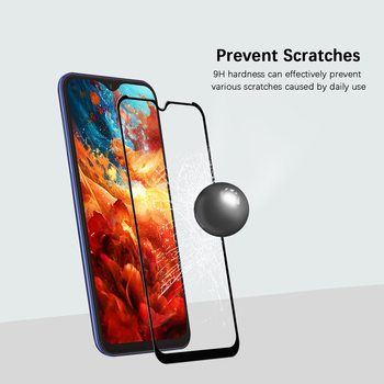 Picasee 3D Tempered glass με περιμετρικό πλαίσιο για Motorola Moto G30 - μαύρο