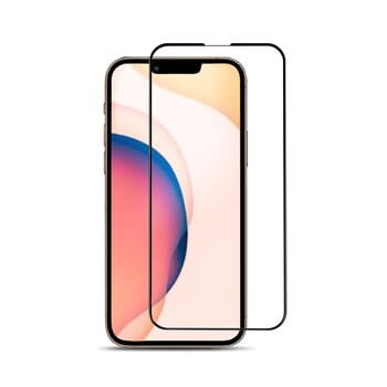 Picasee 3D Tempered glass με περιμετρικό πλαίσιο για Apple iPhone 13 - μαύρο