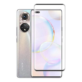 Picasee 3D καμπυλωτό tempered glass για Honor 50 5G - μαύρο