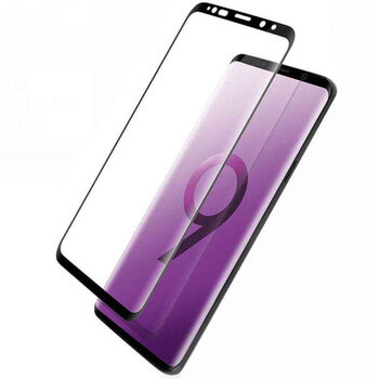 3x 3D καμπυλωτό tempered glass για Samsung Galaxy S9 Plus G965F - μαύρο