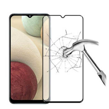Picasee 3D Tempered glass με περιμετρικό πλαίσιο για Samsung Galaxy A13 4G A135 - μαύρο