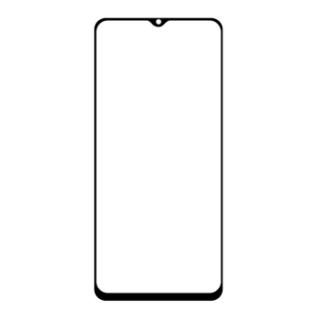 Picasee 3D Tempered glass με περιμετρικό πλαίσιο για OPPO A16 - μαύρο