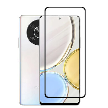 Picasee 3D Tempered glass με περιμετρικό πλαίσιο για Honor Magic4 Lite 5G - μαύρο