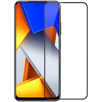 Picasee 3D Tempered glass με περιμετρικό πλαίσιο για Xiaomi Poco M4 Pro - μαύρο