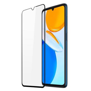 Picasee 3D Tempered glass με περιμετρικό πλαίσιο για Honor X7 - μαύρο