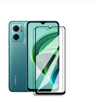 3D σκληρυμένο γυαλί με περιμετρικό πλαίσιο για Xiaomi Redmi 10 5G - μαύρο