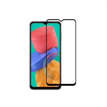 Picasee 3D Tempered glass με περιμετρικό πλαίσιο για Samsung Galaxy M23 5G - μαύρο