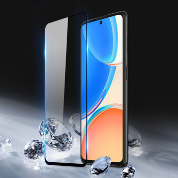 Picasee 3D Tempered glass με περιμετρικό πλαίσιο για Honor X8 5G - μαύρο