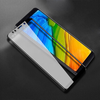 Picasee 3D Tempered glass με περιμετρικό πλαίσιο για Xiaomi Redmi Note 5 Global - μαύρο