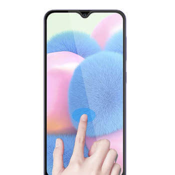 Picasee 3D Tempered glass με περιμετρικό πλαίσιο για Samsung Galaxy A54 5G A546B - μαύρο