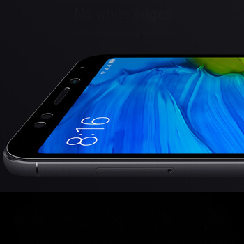Picasee 3D Tempered glass με περιμετρικό πλαίσιο για Xiaomi Redmi Note 5 Global - μαύρο