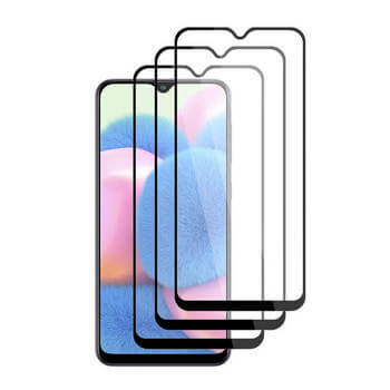 3x Picasee 3D σκληρυμένο γυαλί με περιμετρικό πλαίσιο για Samsung Galaxy A14 4G A145R - μαύρο - 2+1 δωρεάν