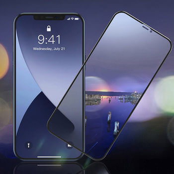 Picasee 3D Tempered glass με περιμετρικό πλαίσιο για Apple iPhone 15 - μαύρο