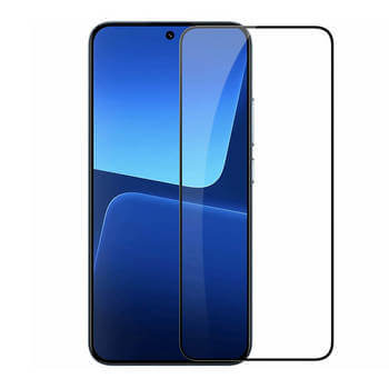 3x 3D καμπυλωτό tempered glass για Xiaomi 14 Pro - μαύρο