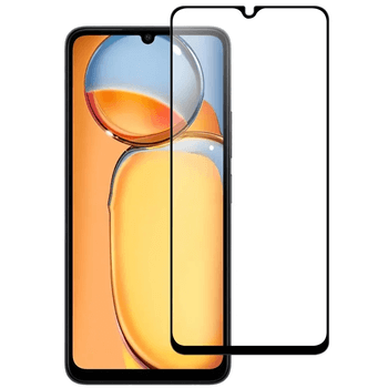 Picasee 3D Tempered glass με περιμετρικό πλαίσιο για Xiaomi Redmi 13C 4G - μαύρο