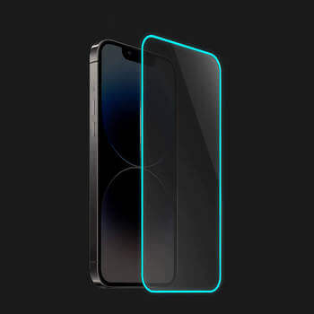 Tempered glass με φωσφορίζον περίγραμμα για Xiaomi Mi 10 - Μπλε