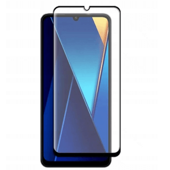 3D σκληρυμένο γυαλί με περιμετρικό πλαίσιο για Xiaomi Poco X6 - μαύρο