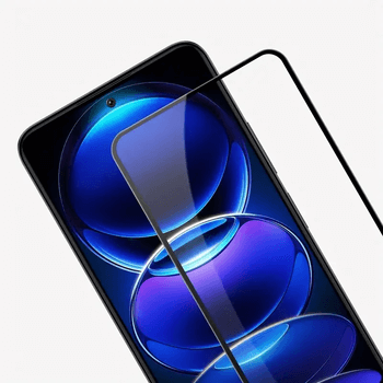3x Picasee 3D σκληρυμένο γυαλί με περιμετρικό πλαίσιο για Xiaomi Poco X6 - μαύρο - 2+1 δωρεάν