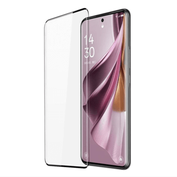 3x 3D καμπυλωτό tempered glass για Motorola Edge 40 - μαύρο
