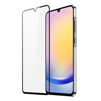 Picasee 3D Tempered glass με περιμετρικό πλαίσιο για Samsung Galaxy A25 A256B 5G - μαύρο