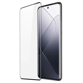 3D καμπυλωτό tempered glass για Xiaomi 14 Ultra - μαύρο