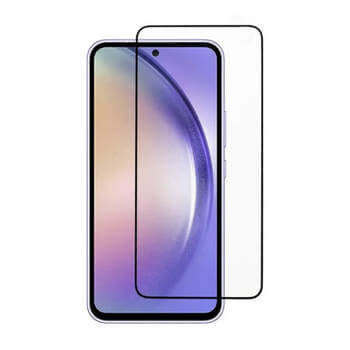 Picasee 3D Tempered glass με περιμετρικό πλαίσιο για Samsung Galaxy A35 A356B - μαύρο