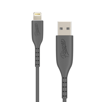 Picasee Καλώδια USB Lightning - USB 2.0 - Μαύρος