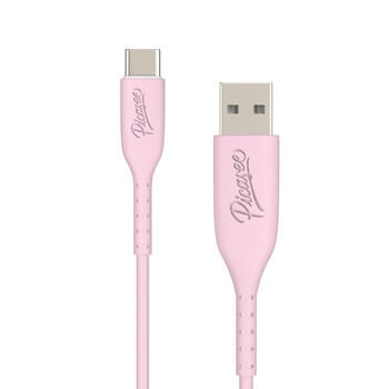 Καλώδια USB USB C - USB 2.0 - Ροζ