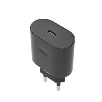 Picasee USB-C PD Μοναδικό καλώδιο φόρτι 20W - Μαύρος