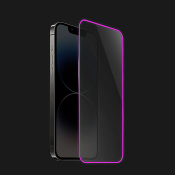 3x Tempered glass με φωσφορίζον περίγραμμα για Apple iPhone 16 Pro Max