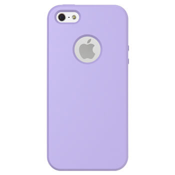 Picasee Liquid case Apple iPhone 5/5S/SE - Προσαρμοσμένη χάραξη - μωβ