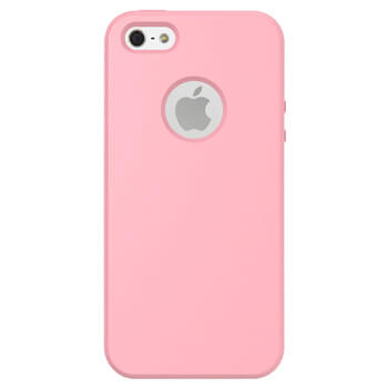 Picasee Liquid case Apple iPhone 5/5S/SE - Προσαρμοσμένη χάραξη - Ροζ