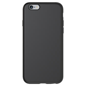 Picasee Liquid case Apple iPhone 6/6S - Προσαρμοσμένη χάραξη - Μαύρος