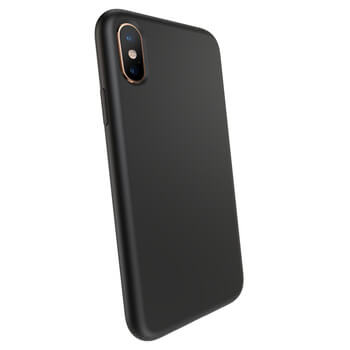 Θήκη για Apple iPhone X/XS - Προσαρμοσμένη χάραξη - Μαύρος