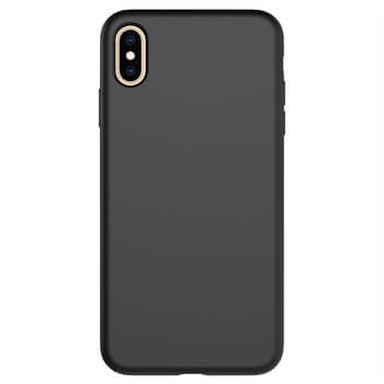 Picasee Liquid case Apple iPhone XS Max - Προσαρμοσμένη χάραξη - Μαύρος