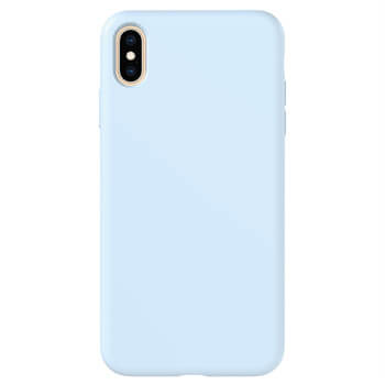 Picasee Liquid case Apple iPhone XS Max - Προσαρμοσμένη χάραξη - Μπλε
