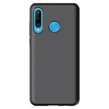 Picasee Liquid case Huawei P30 Lite - Προσαρμοσμένη χάραξη - Μαύρος