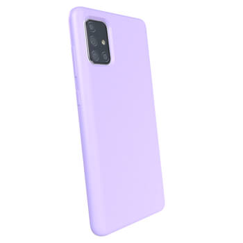 Θήκη για Samsung Galaxy A71 A715F - Προσαρμοσμένη χάραξη - μωβ