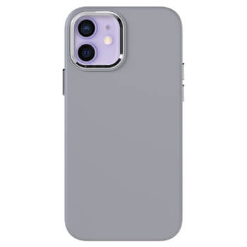 Picasee Premium case s MagSafe pro Apple iPhone 12 - Προσαρμοσμένη χάραξη - Γκρί
