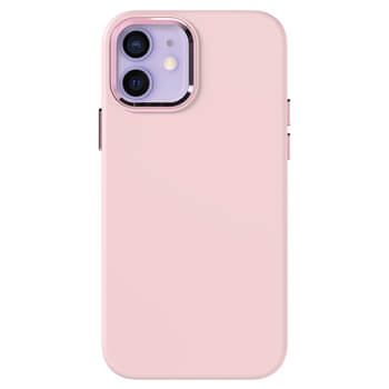 Picasee Premium case s MagSafe pro Apple iPhone 12 - Προσαρμοσμένη χάραξη - Ροζ