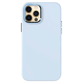 Picasee Premium case s MagSafe pro Apple iPhone 12 Pro Max - Προσαρμοσμένη χάραξη - Μπλε