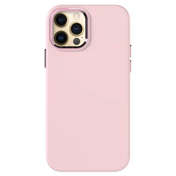 Picasee Premium case s MagSafe pro Apple iPhone 12 Pro Max - Προσαρμοσμένη χάραξη - Ροζ