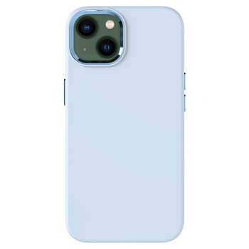 Picasee Premium case s MagSafe pro Apple iPhone 13 - Προσαρμοσμένη χάραξη - Μπλε